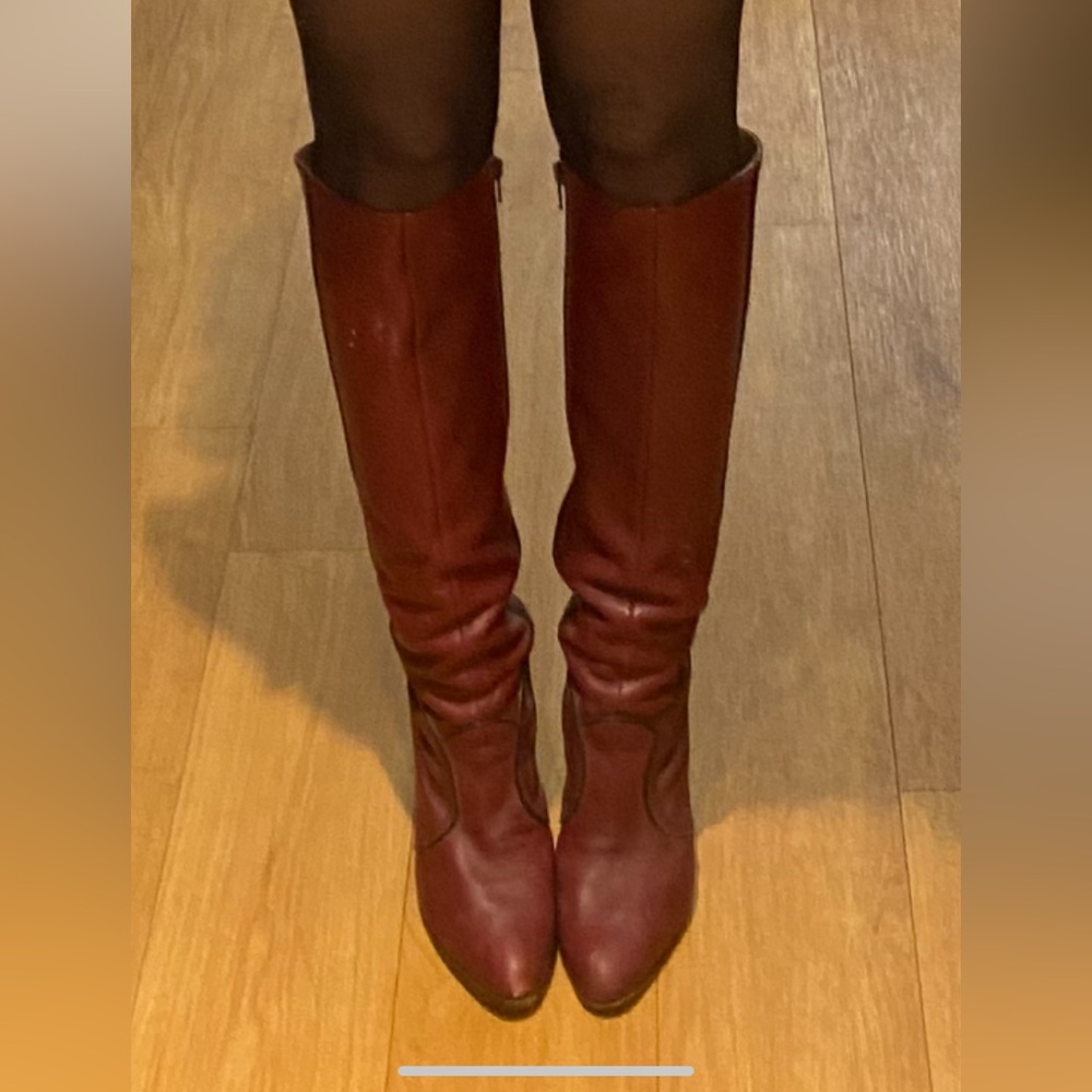 VINTAGE SUPER RARE COWBOY BOOTS IN LEATHER